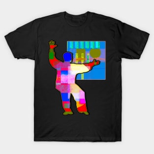 Martial Art Infront Of Art Three T-Shirt